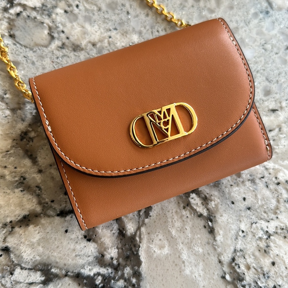 NWT authentic MCM mini micro wallet crossbody - GORGEOUS - Picture 5 of 11